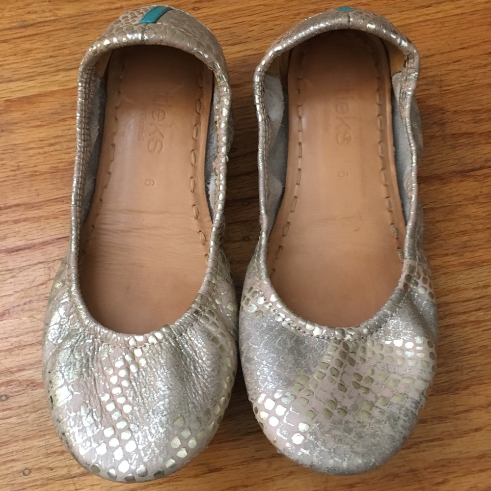 Tieks! Romantic Blush, size 6